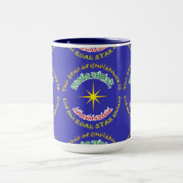 Taza La verdadera estrella de los Navidades