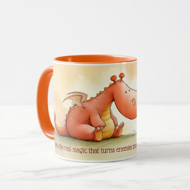 Taza La verdadera magia del amor (Anverso izquierdo)