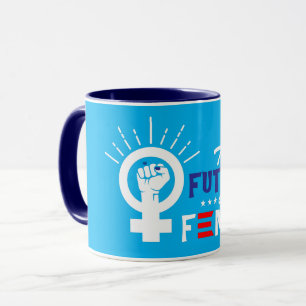 Taza La vicepresidenta Kamala Harris Future es una muje