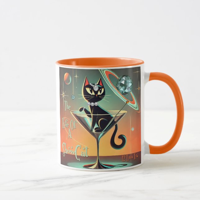Taza La Vida De Una Gata Vedette (Derecha)