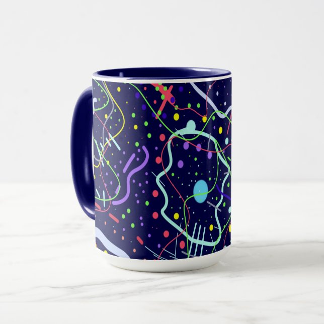 Taza La vida en el espacio (Anverso izquierdo)