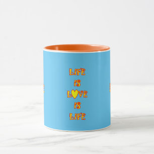 Taza LA VIDA es AMAR A Mug