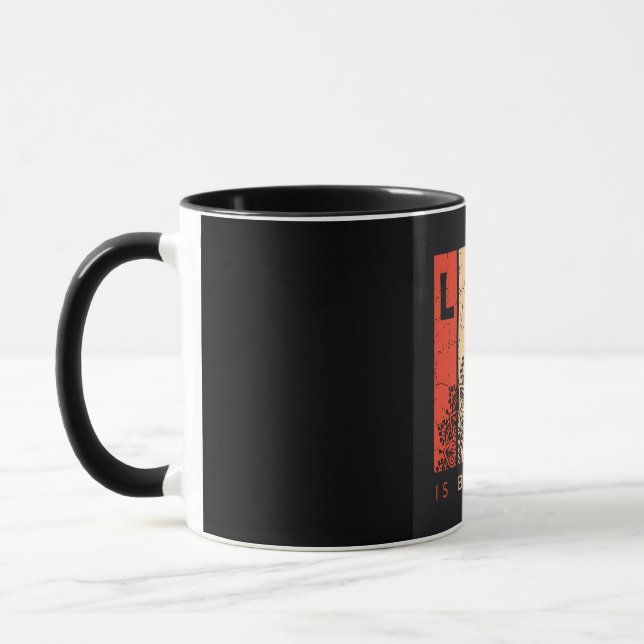 Taza La Vida Es Hermosa (Izquierda)