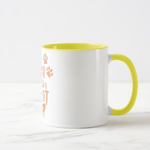 Taza la vida es mejor con un gato