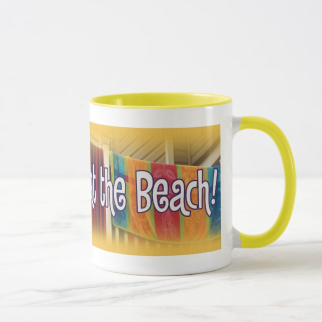 Taza La vida es mejor en la playa (Derecha)