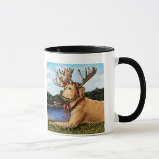 Taza La "vida es mejor en los alces del laboratorio del