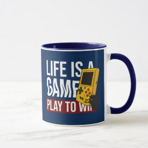 TAZA LA VIDA ES UN JUEGO PARA GANAR