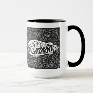 Taza La vida es una aventura grande