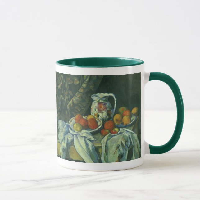 Taza La vida, la cortina y la cocina de Paul Cezanne (Derecha)