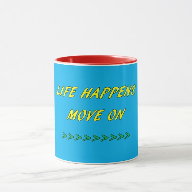 Taza LA VIDA SUCEDE A Mug (Centro)