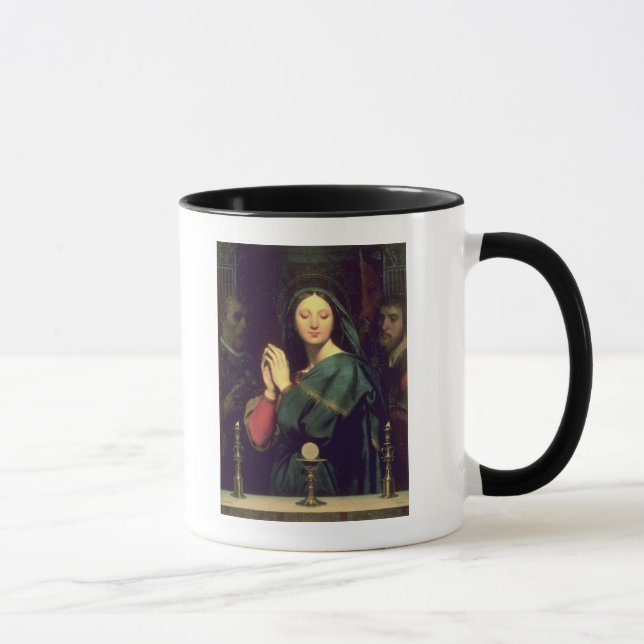 Taza La Virgen con el anfitrión, 1841 (Derecha)