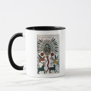 Taza La visión de Daniel de cuatro bestias y de dios