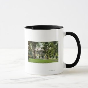 Taza La vista de la loma del olmo, Longfellow residió
