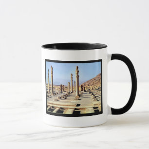 Taza La vista general del Apadana fundó c.518 A.C.
