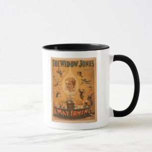 Taza "La viuda Jones" que atrae a hombres como moscas