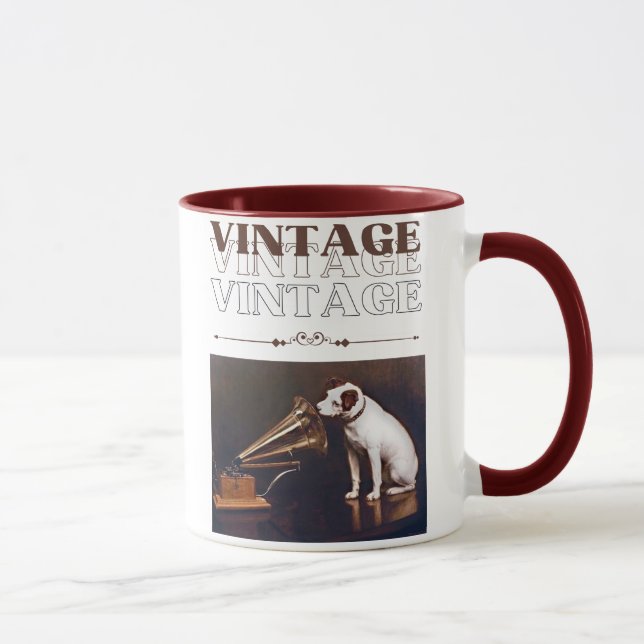 Taza La voz de su maestro (Derecha)