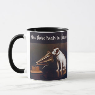 Taza La voz de su maestro ¿Hay trapos ahí?