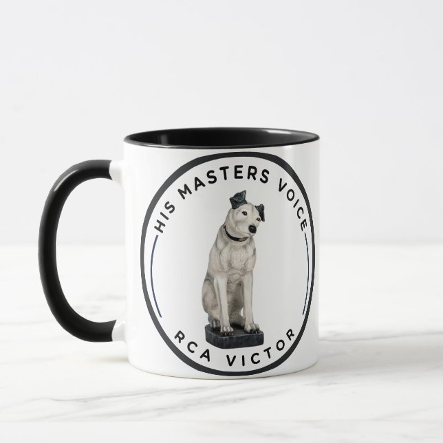 Taza La voz de su maestro RCA Victor (Izquierda)