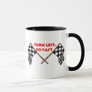 Taza La vuelta dejada va rápidamente