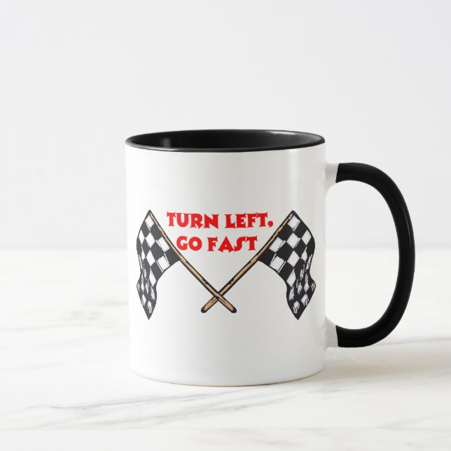 Taza La vuelta dejada va rápidamente (Derecha)