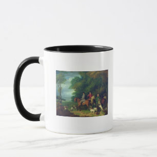 Taza La vuelta del tiroteo, siglo XVIII