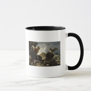 Taza La zarza ardiente, c.1635