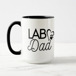 Taza "Lab Dad" Coffee Mug