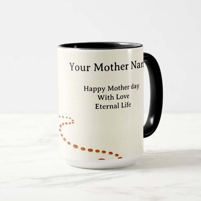 Taza Laberinto de Amor Eterno de Migas de Scone (Anverso derecho)