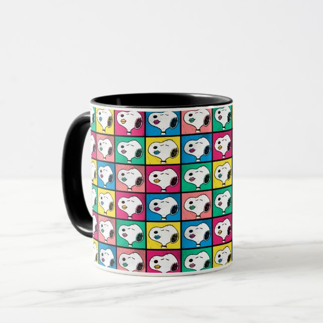 Taza Labios de noopia de arte pop | Modelo Mod for You (Anverso izquierdo)