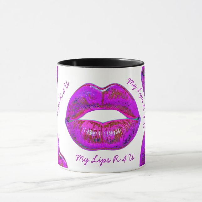 Taza Labios de Venus Cibernética - Mis Labios son para  (Centro)