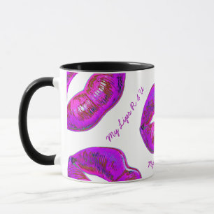 Taza Labios de Venus Cibernética - Mis Labios son para