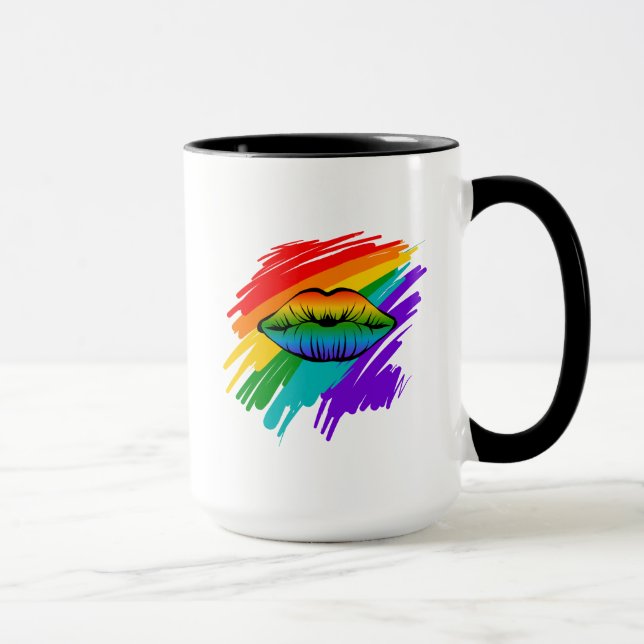 Taza Labios del arco iris (Derecha)