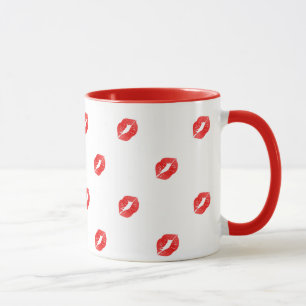 Taza Labios rojos