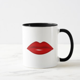 Taza Labios rojos