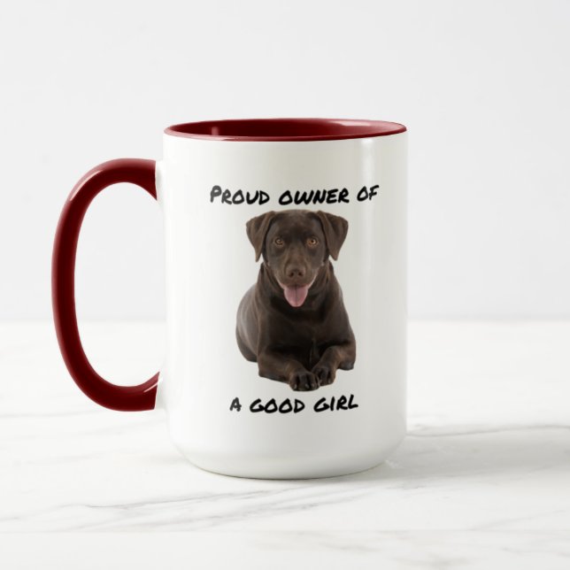 Taza Laboratorio de chocolate bueno para Chica (Izquierda)