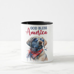 Taza Laboratorio de Perros Patriotas