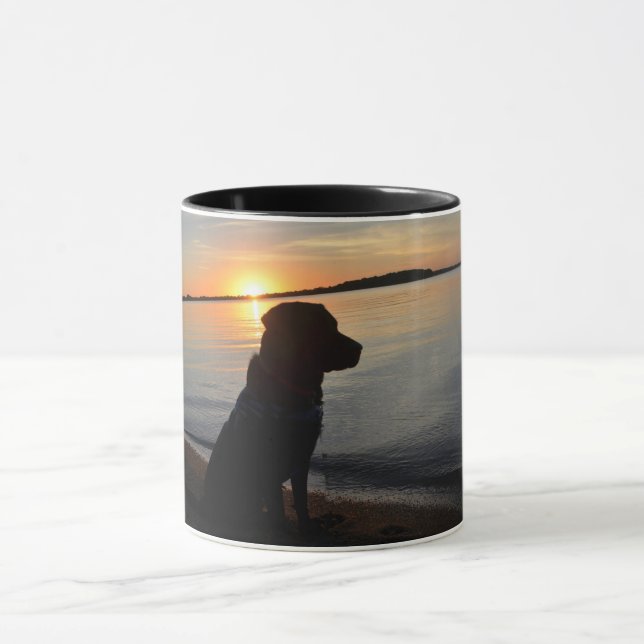 Taza Laboratorio en puesta del sol (Centro)