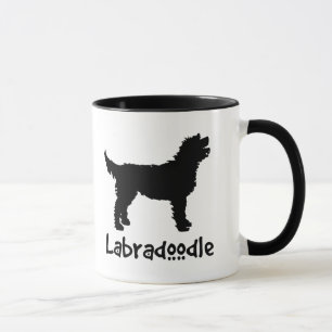 Taza Labradoodle con el texto fresco