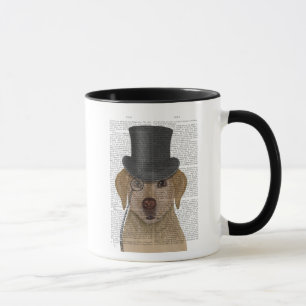Taza Labrador amarillo, hebilla formal y Gorra