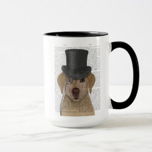 Taza Labrador amarillo, hebilla formal y Gorra