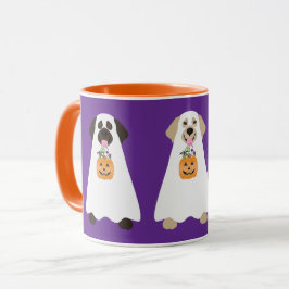 Taza Labrador de Halloween recupera perros fantasma