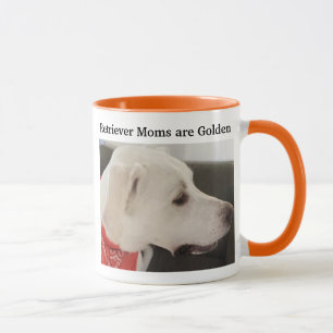 Taza Labrador lindo mezclar cerdo macho día de madre