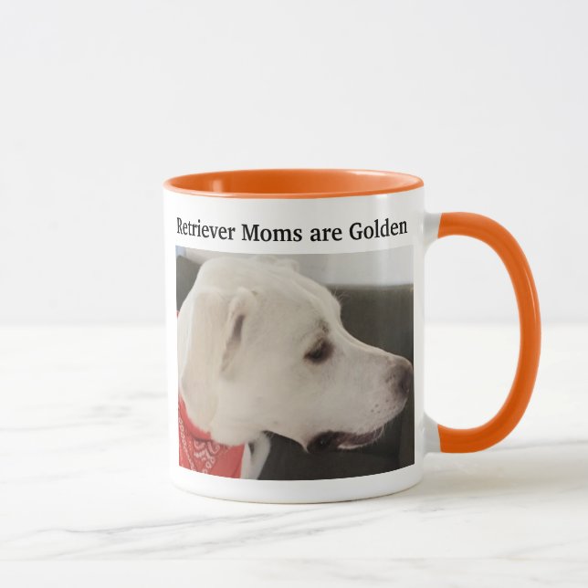 Taza Labrador lindo mezclar cerdo macho día de madre (Derecha)