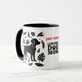 Taza Labrador Perro Mom - Divertido Perro Mom