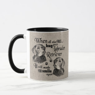 Taza Labrador Recuperar arte cuando todo falla