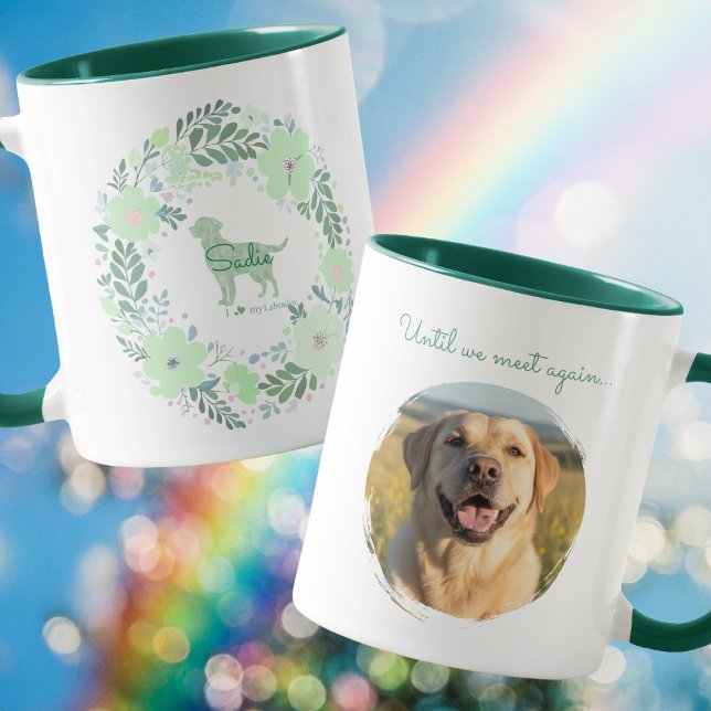 Taza Labrador Retriever Custom Memorial Mug with Photo (Subido por el creador)