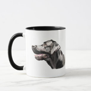 Taza Labrador Retriever, Perro Labrador Café Acuar