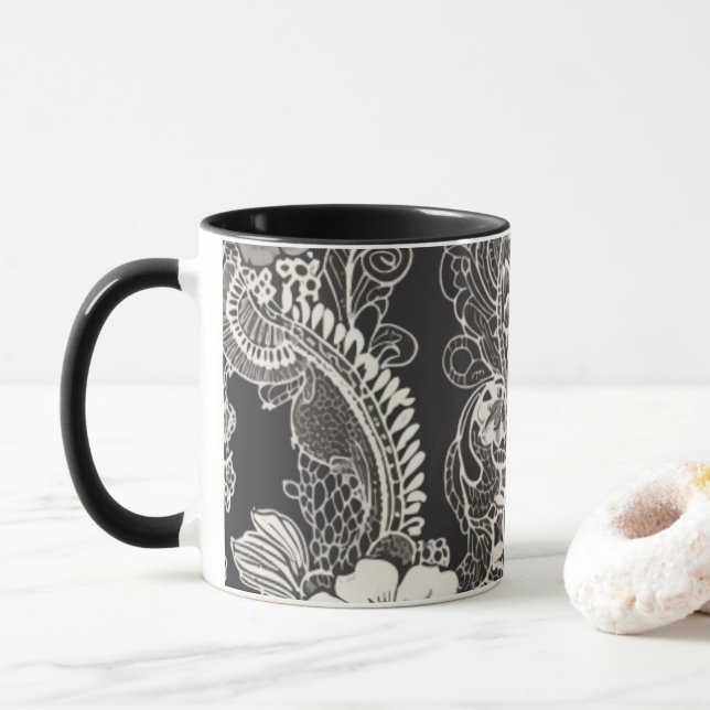 Taza Lace Floral Harmony Mug (Con donut)