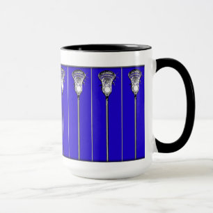 Taza Lacrosse Sports Blue