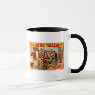 Taza Lado seguido - teatro cómico de la escena de Caf�